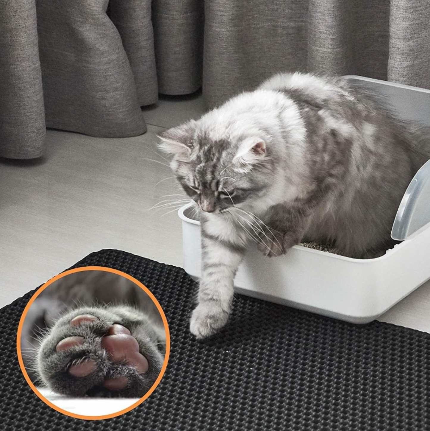 Kattenbak Mat